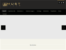 Tablet Screenshot of mustvilla.com